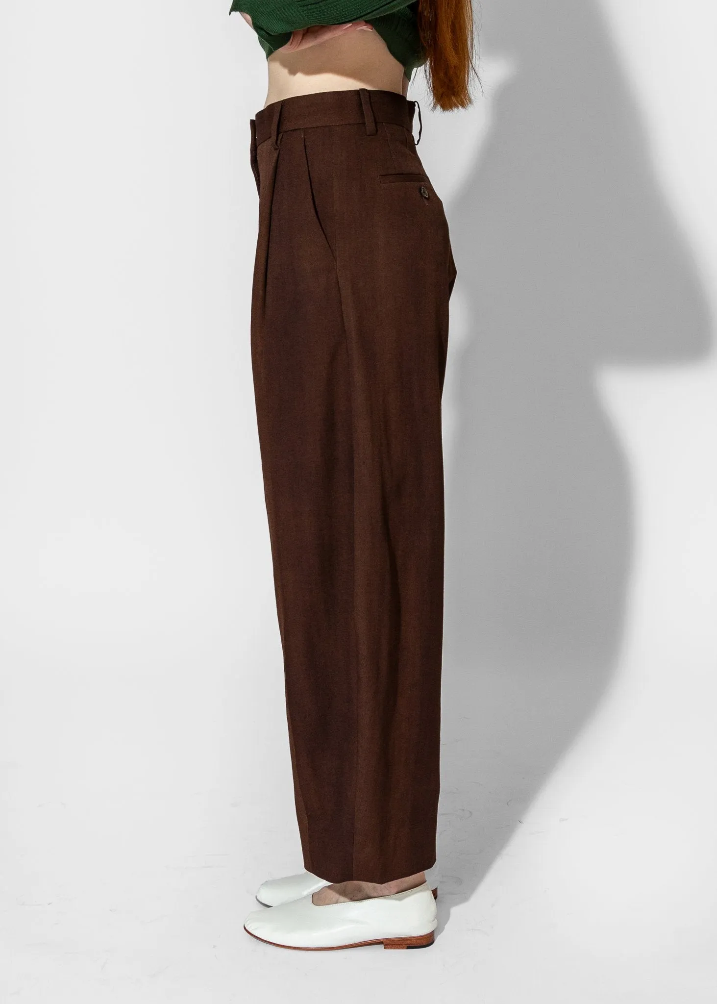 Cacao Trouser in Cinnamon