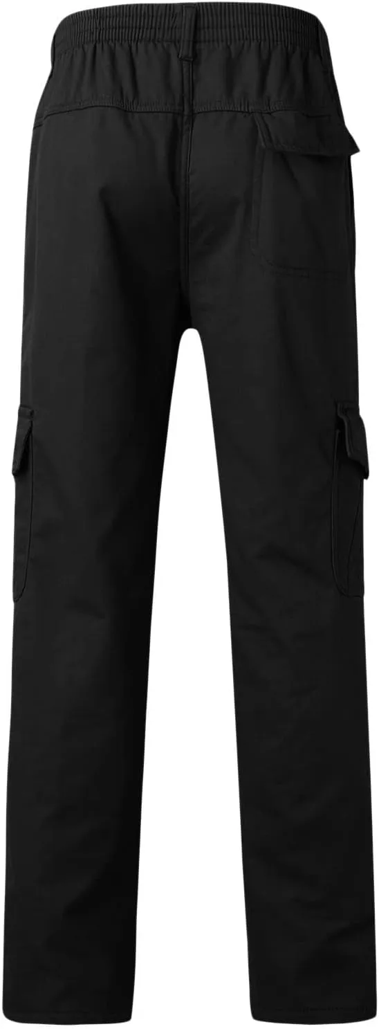 Cargo Sweatpants for Men Big and Tall Jogger Sweatpant Mens Cargo Work Pants Relaxed Fit Baggy Sweatpants Pants with