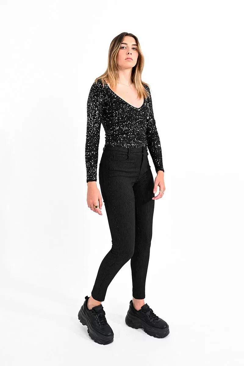 Lili Sidonio Sequined Top