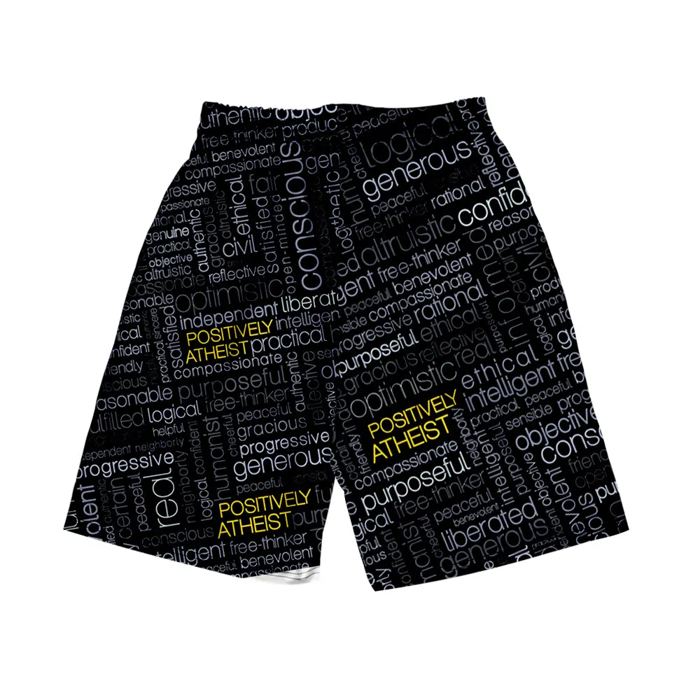 Men Casual Harajuku Japan Styl Beach Shorts with Fashion Printing Pattern
