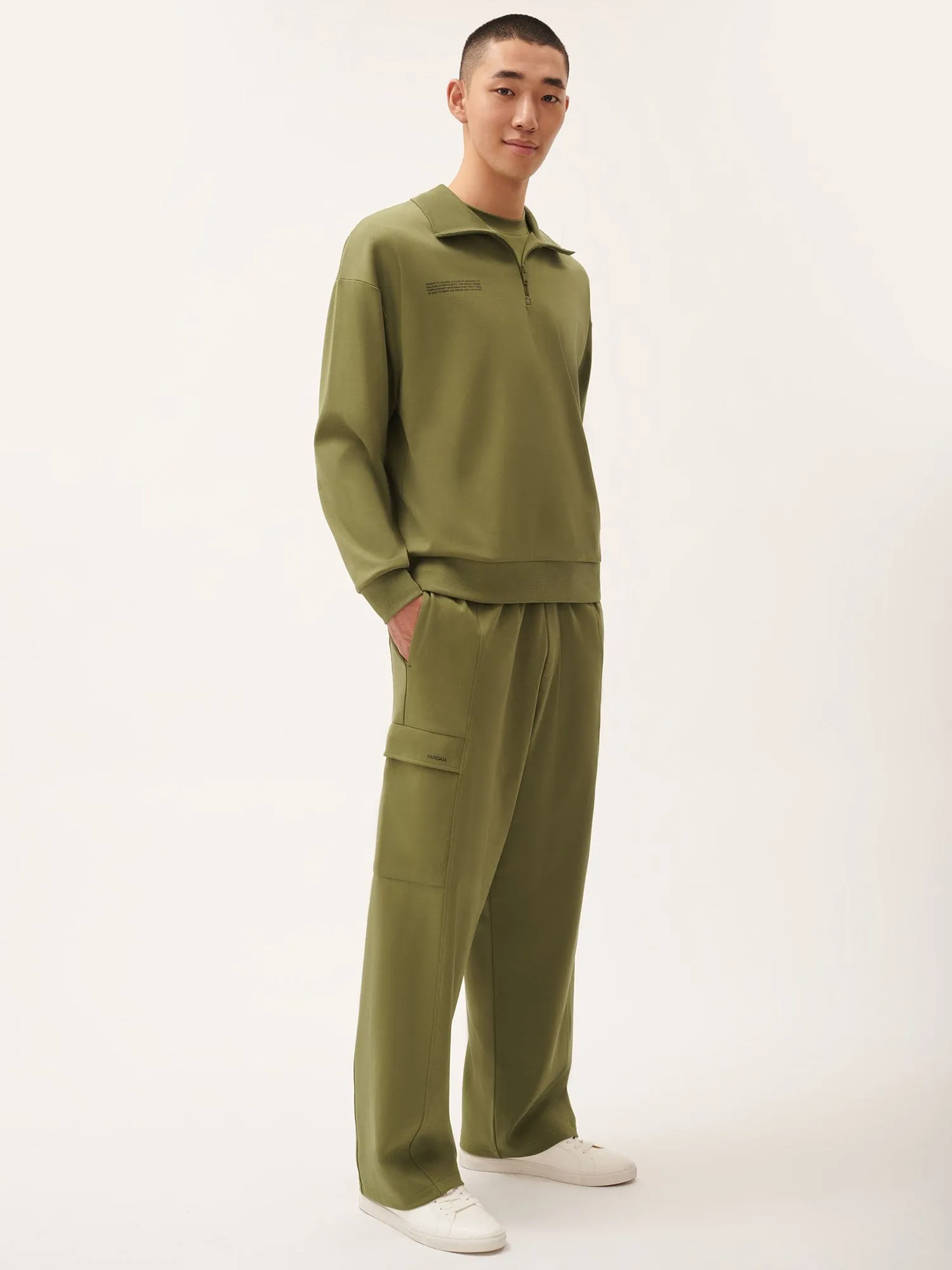 Mens DNA Double Jersey Cargo Trousershighland green